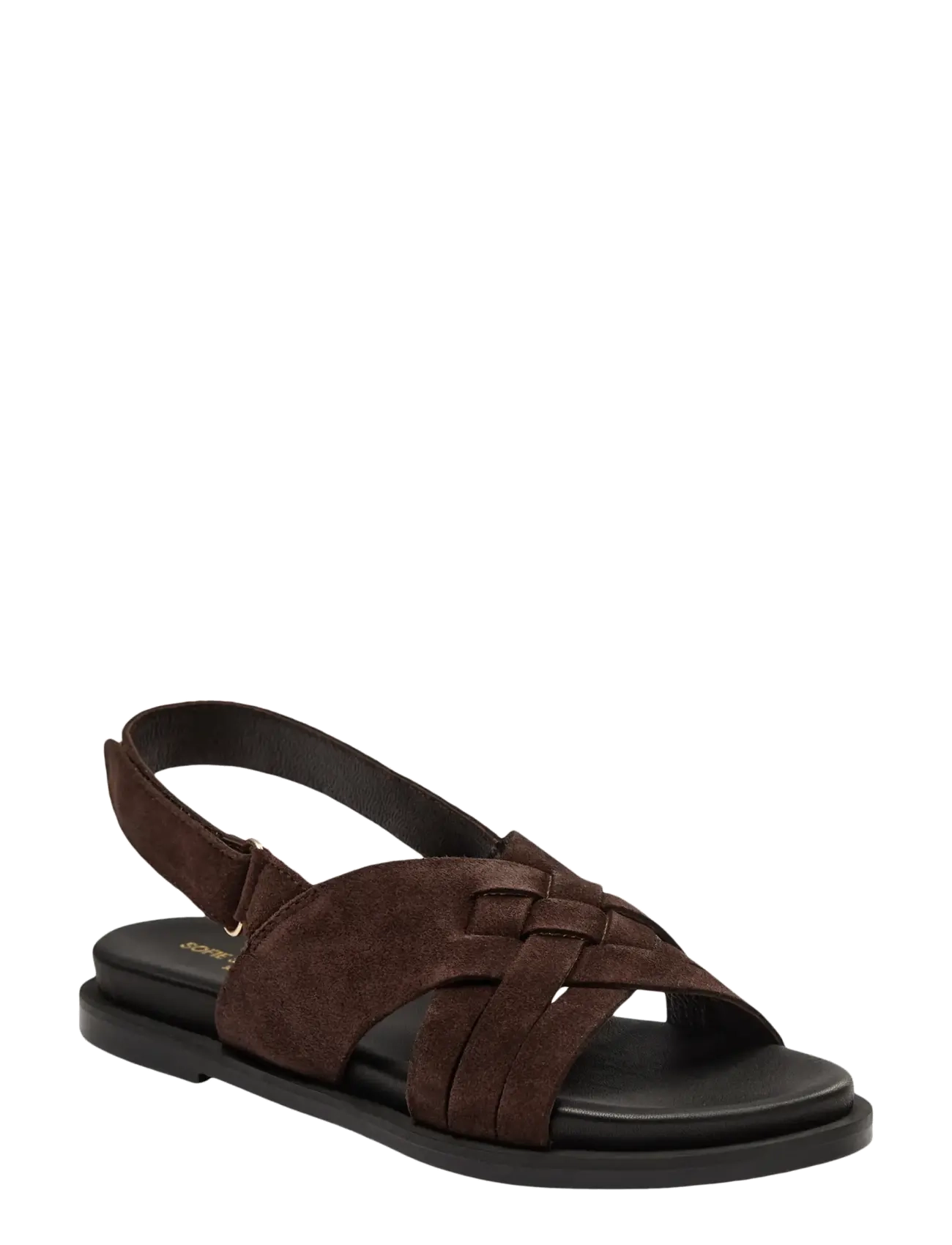 Sofie Schnoor Young - SILASY SANDAL - flache sandalen - dark brown - 1