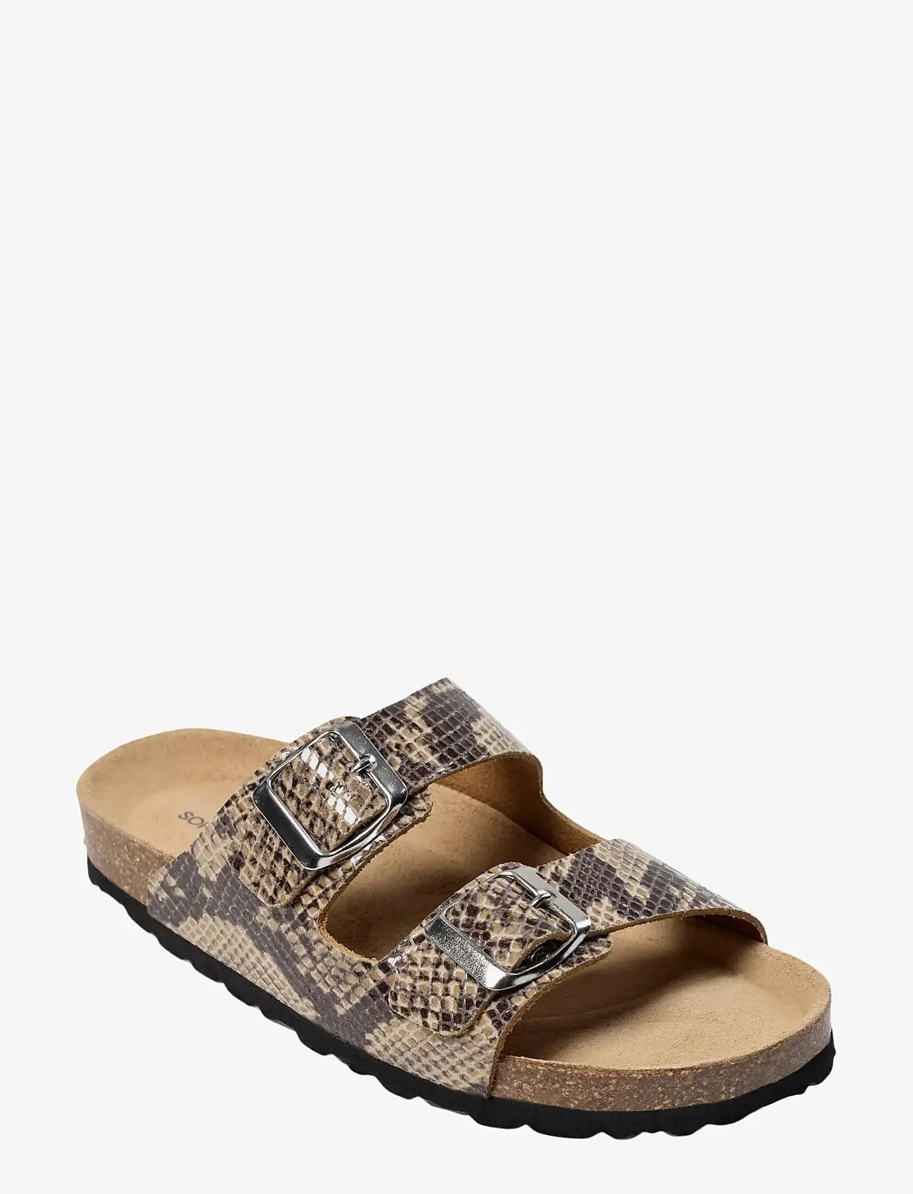 Sofie Schnoor Young - ELGASY SANDAL - flache sandalen - brown snake - 1