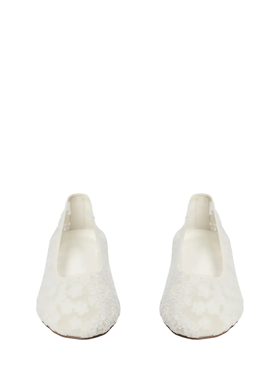 Sofie Schnoor Young - AGINYSY BALLERINA - baleriinad ja jalgatorgatavad jalanõud - off white - 2