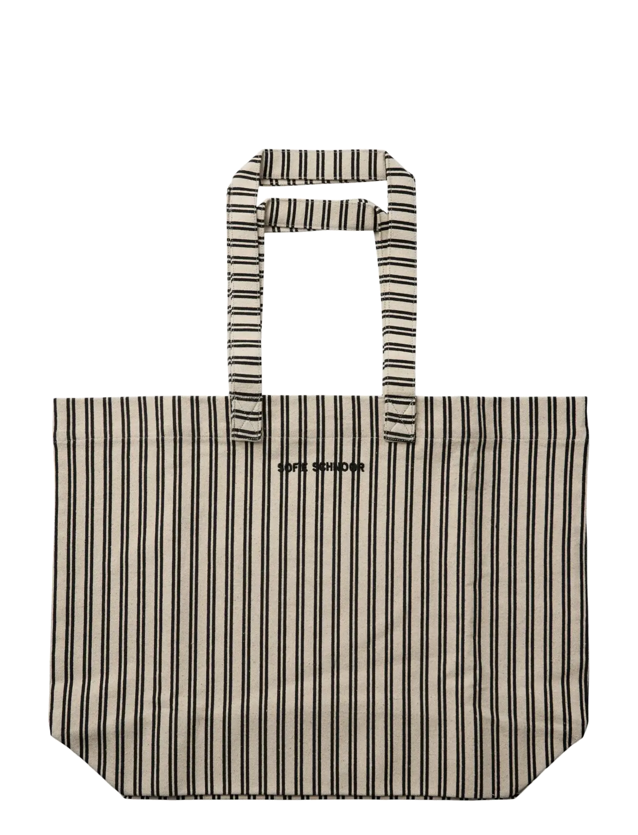 Sofie Schnoor Young Elinsy Striped Bag, One Size, Black, Tasker > Totes & Small Bags, Børn
