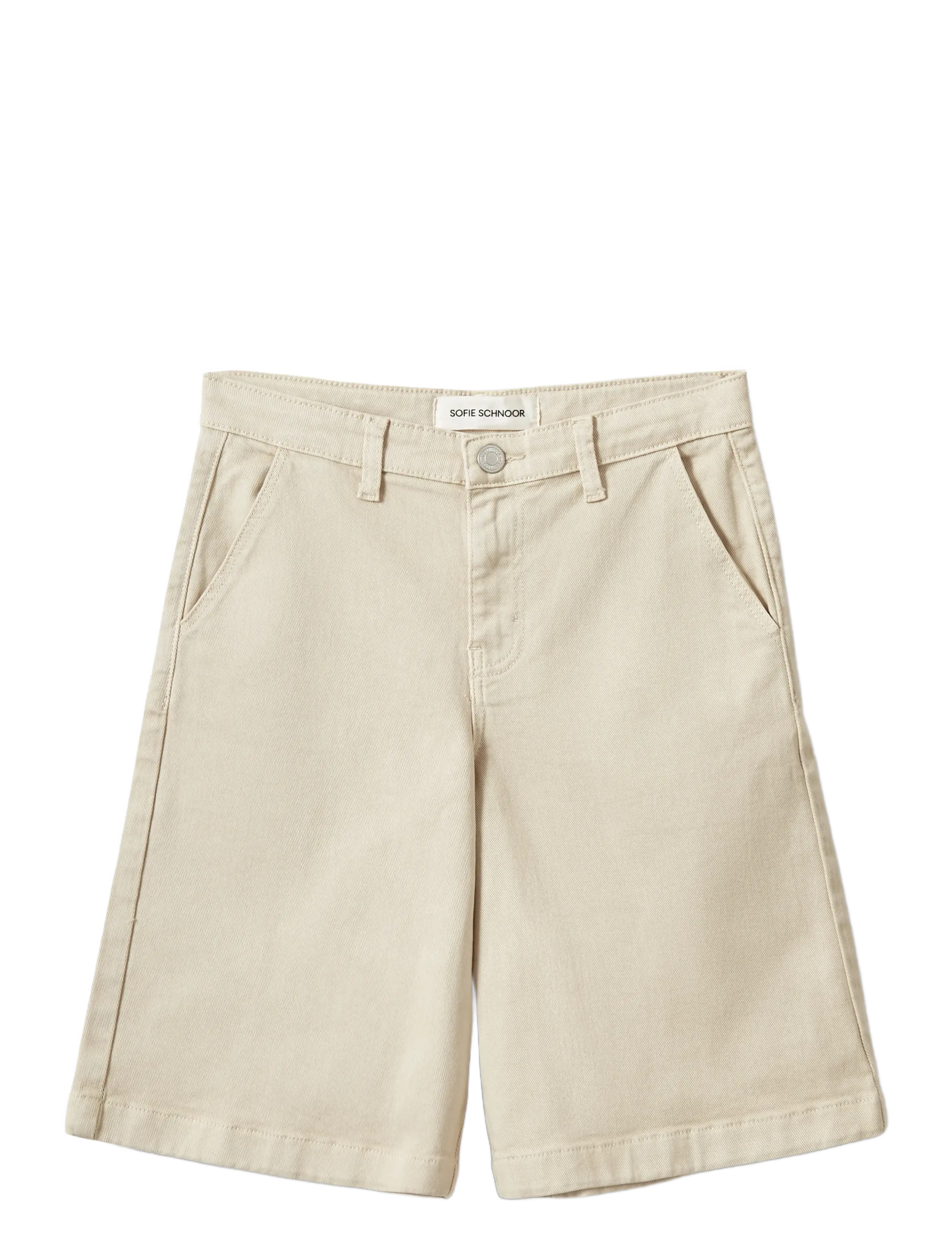 Sofie Schnoor Young Ivonnesy Shorts, 164, Cream, Shorts > Bermudas, Dame