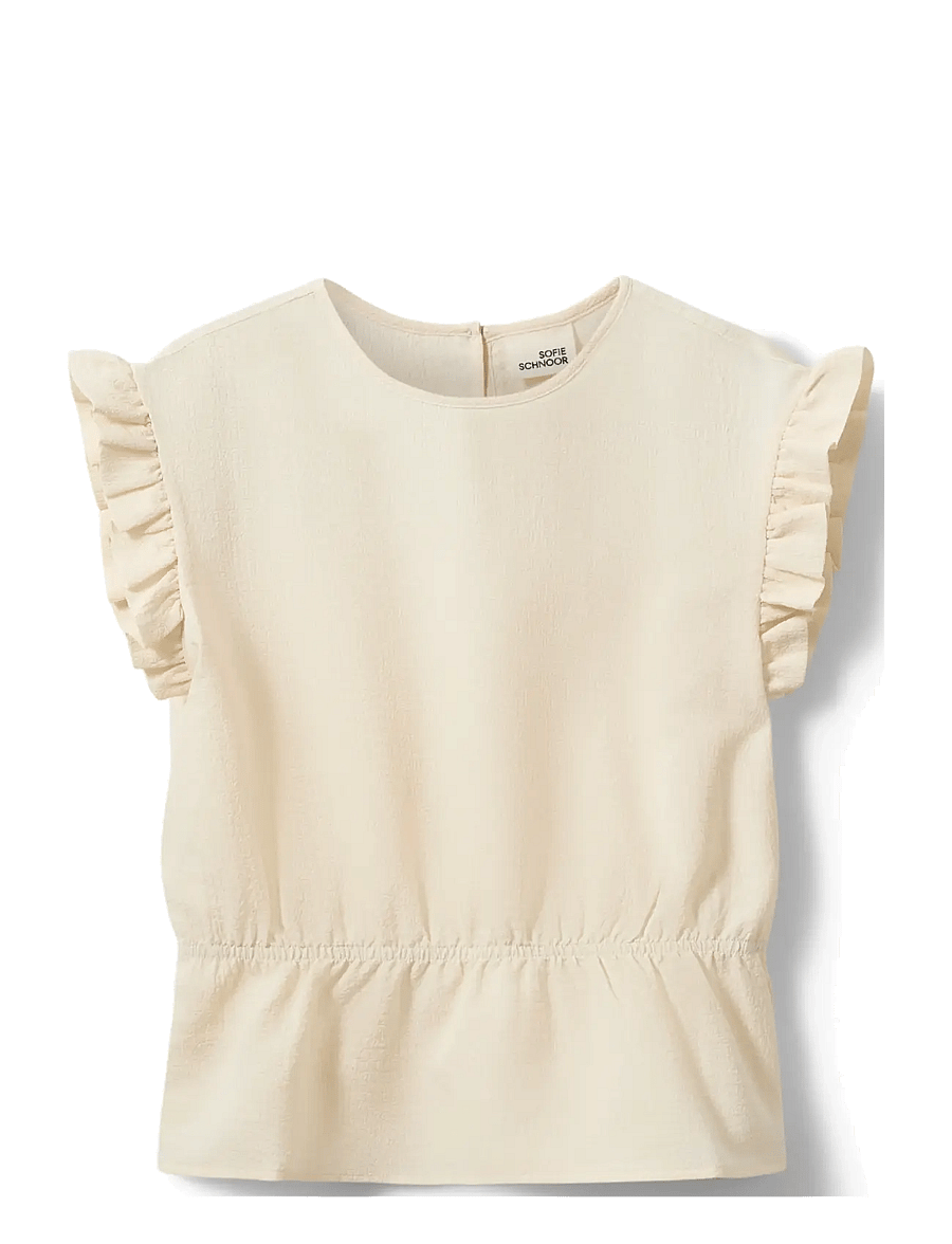 Sofie Schnoor Young - SamillaSY Top - blouses & tunieken - off white - 0