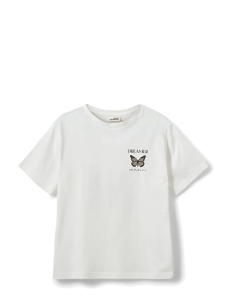 Sofie Schnoor Young - ZenaSY T-shirt - short-sleeved t-shirts - snow white - 0