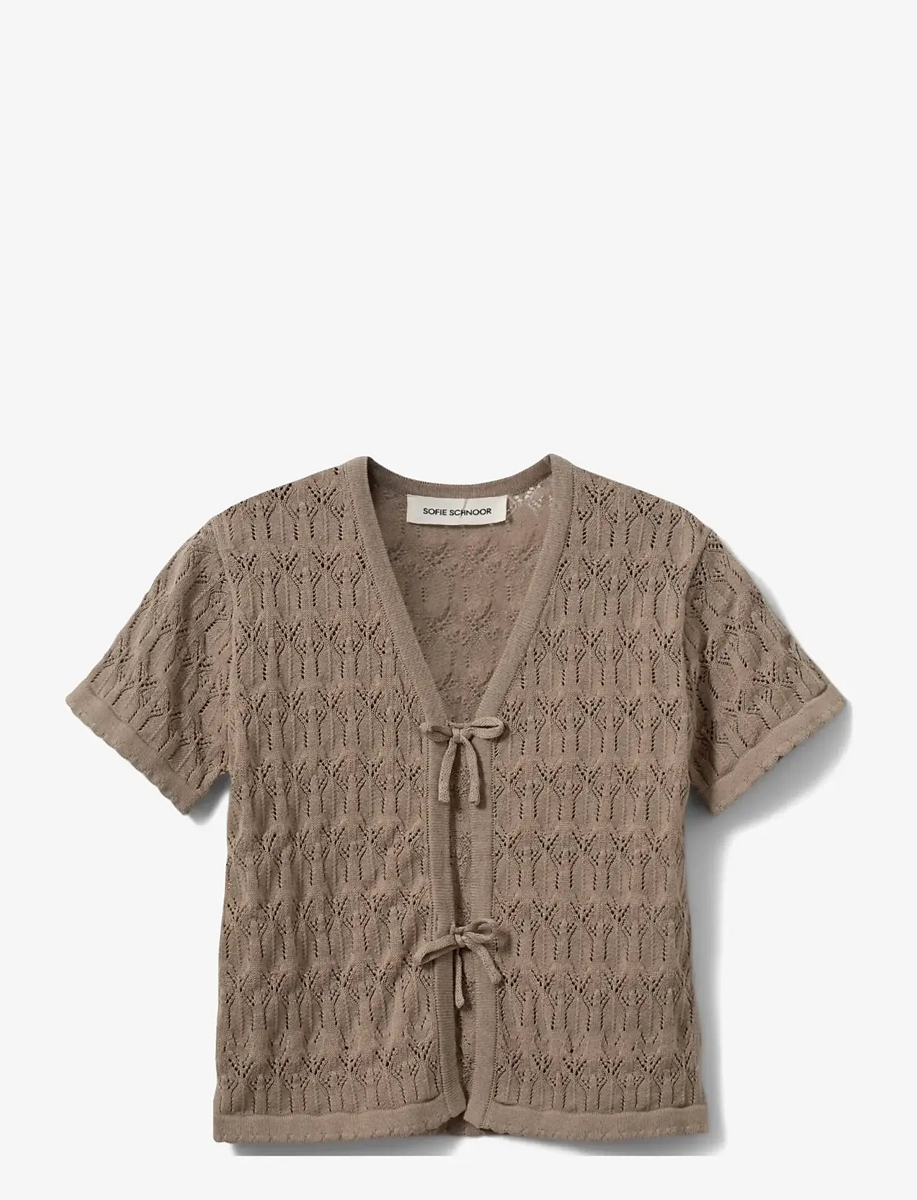 Sofie Schnoor Young - FlorianaSY Cardigan - koftor - warm stone - 0