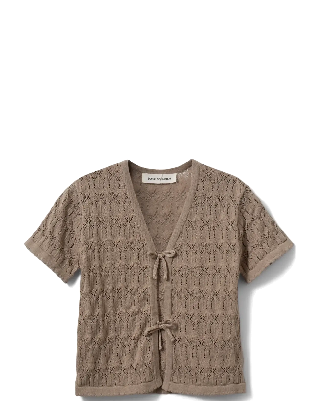 Sofie Schnoor Young FlorianaSY Cardigan - Strickmode - WARM STONE / beige