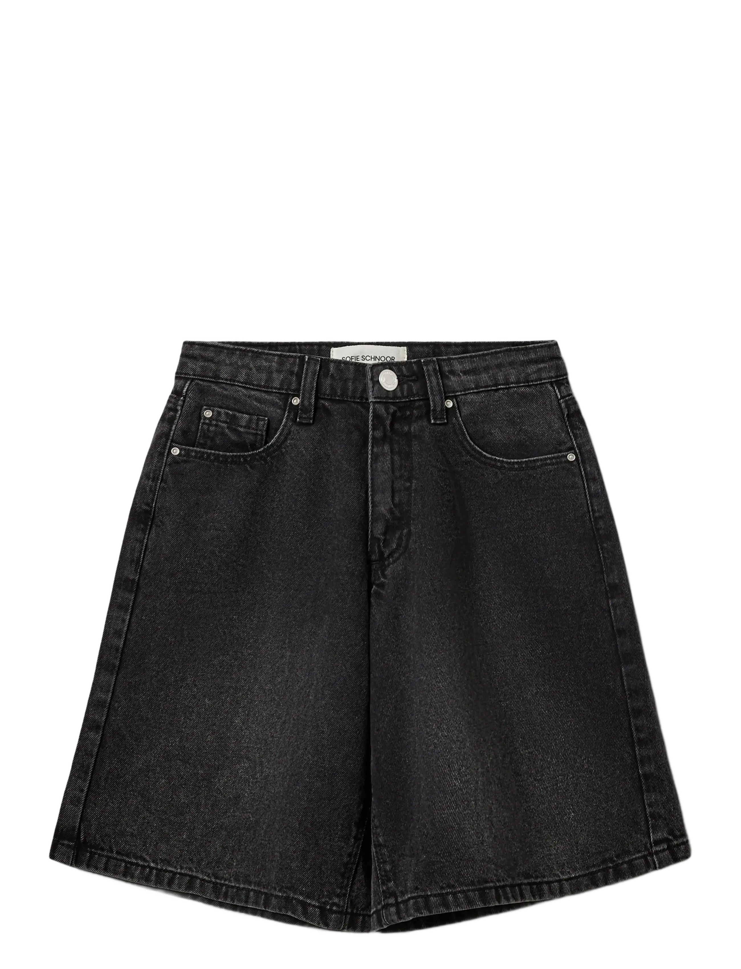 Sofie Schnoor Young Stokesy Shorts, 128, Black, Underdele > Shorts, Børn
