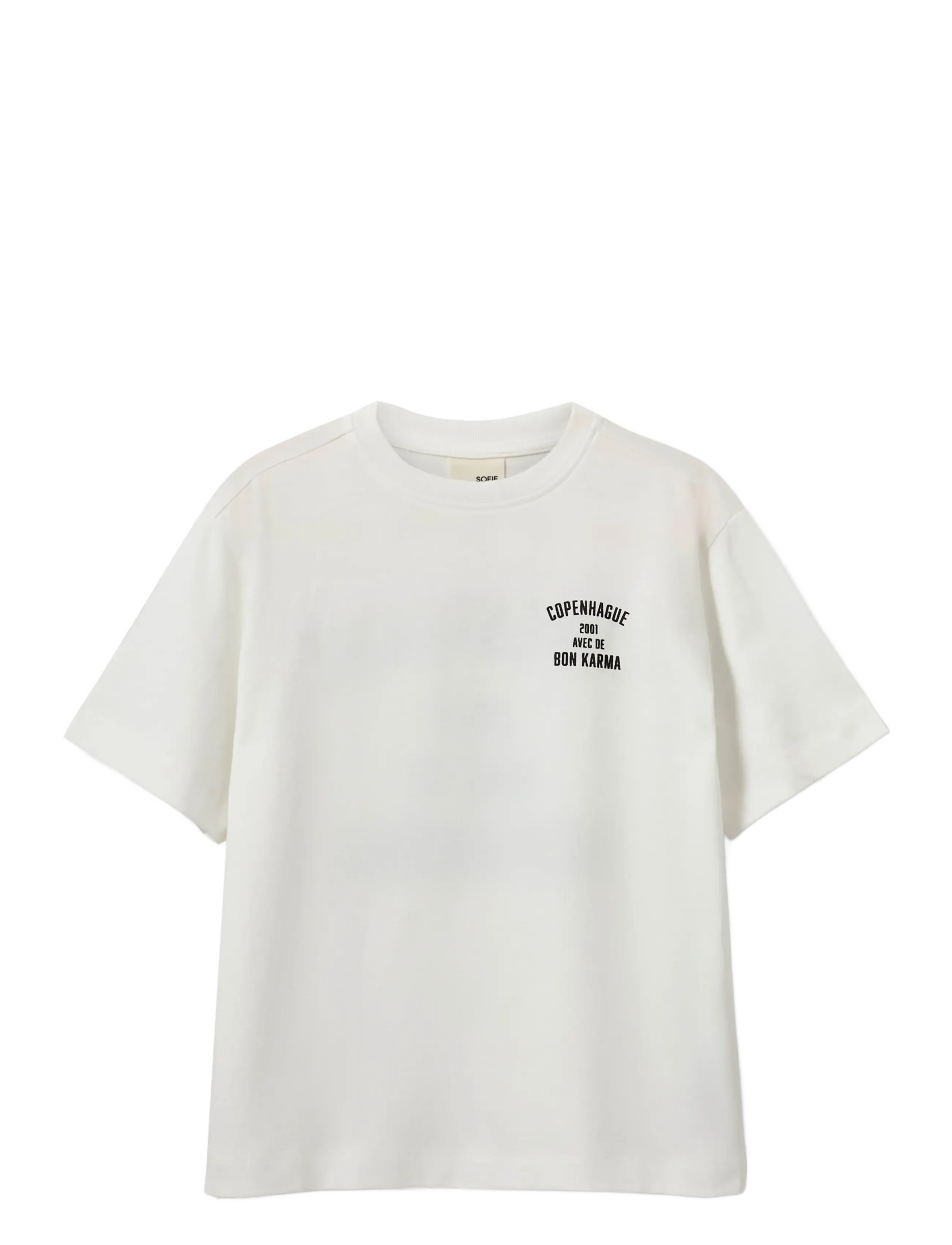 Sofie Schnoor Young Verasy T-Shirt, 140, White, T-Shirts > Kortærmede, Børn