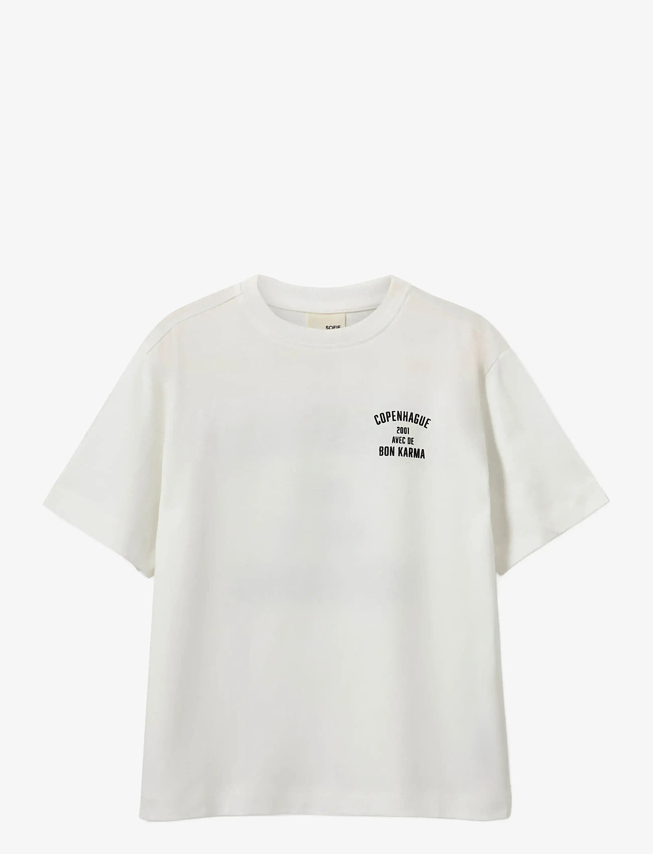 Sofie Schnoor Young - VeraSY T-shirt - lühikeste varrukatega t-särgid - off white - 0