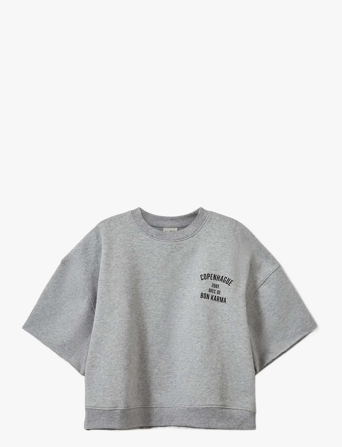 Sofie Schnoor Young - EloiseSY Sweatshirt - sweatshirts - grey melange - 0