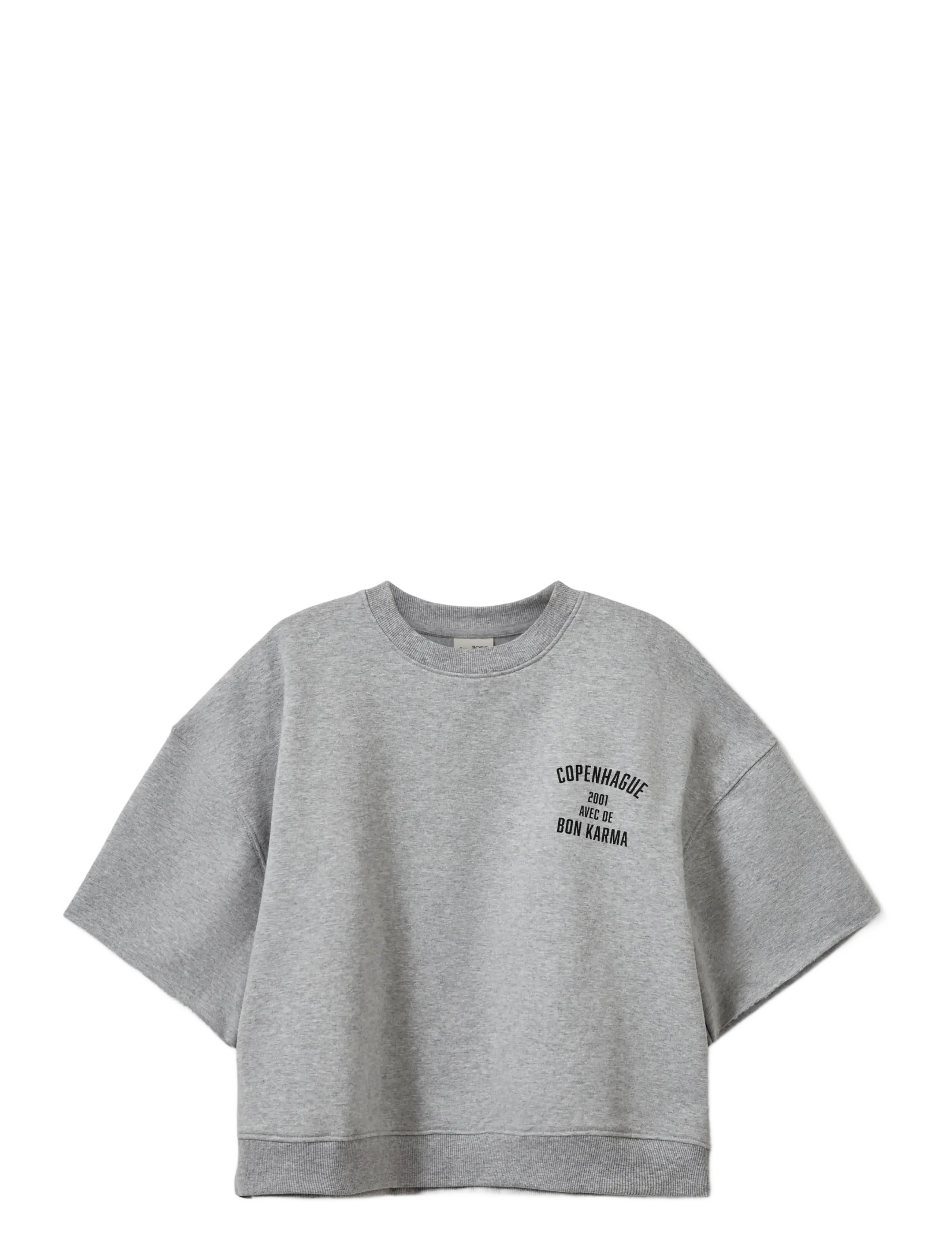 Sofie Schnoor Young EloiseSY Sweatshirt - Riided - GREY MELANGE / grey