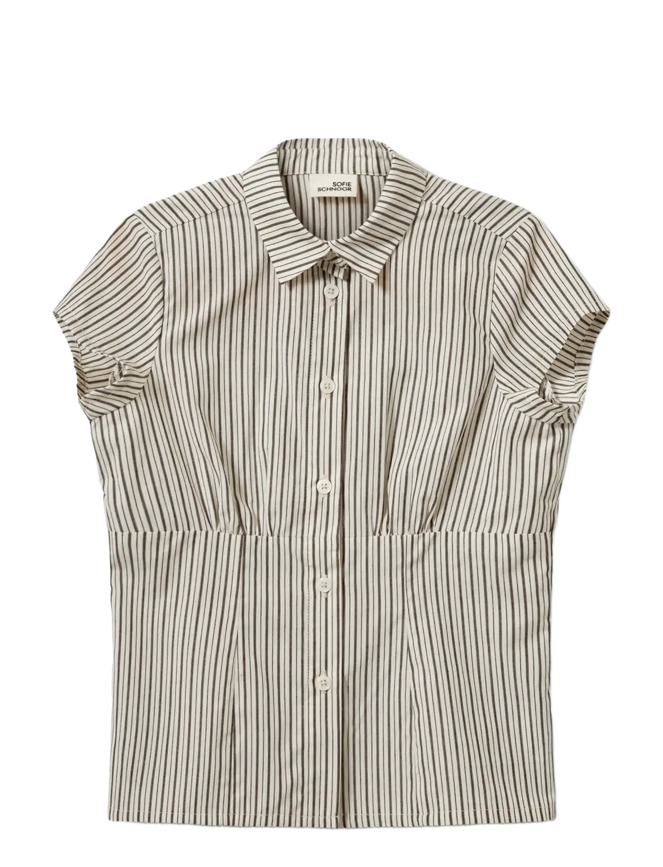 Sofie Schnoor Young LilyanSY Shirt - Kleidung - BROWN STRIPED / brown