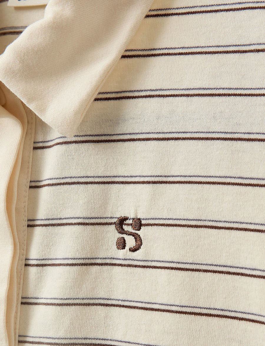 Sofie Schnoor Young - CALLIASY LS T-SHIRT - langärmelig poloshirt - off white striped - 2