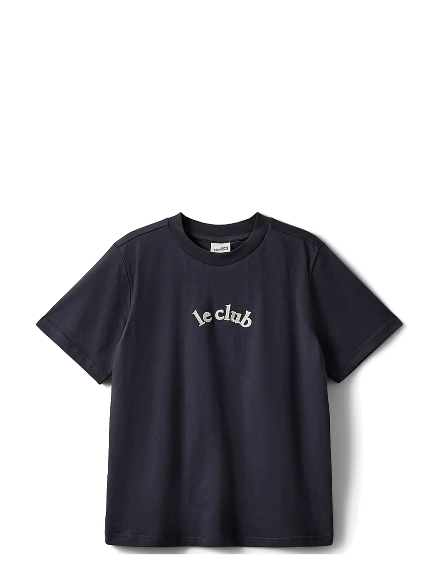 Sofie Schnoor Young - ZENASY T-SHIRT - kortærmede t-shirts - navy blue - 0