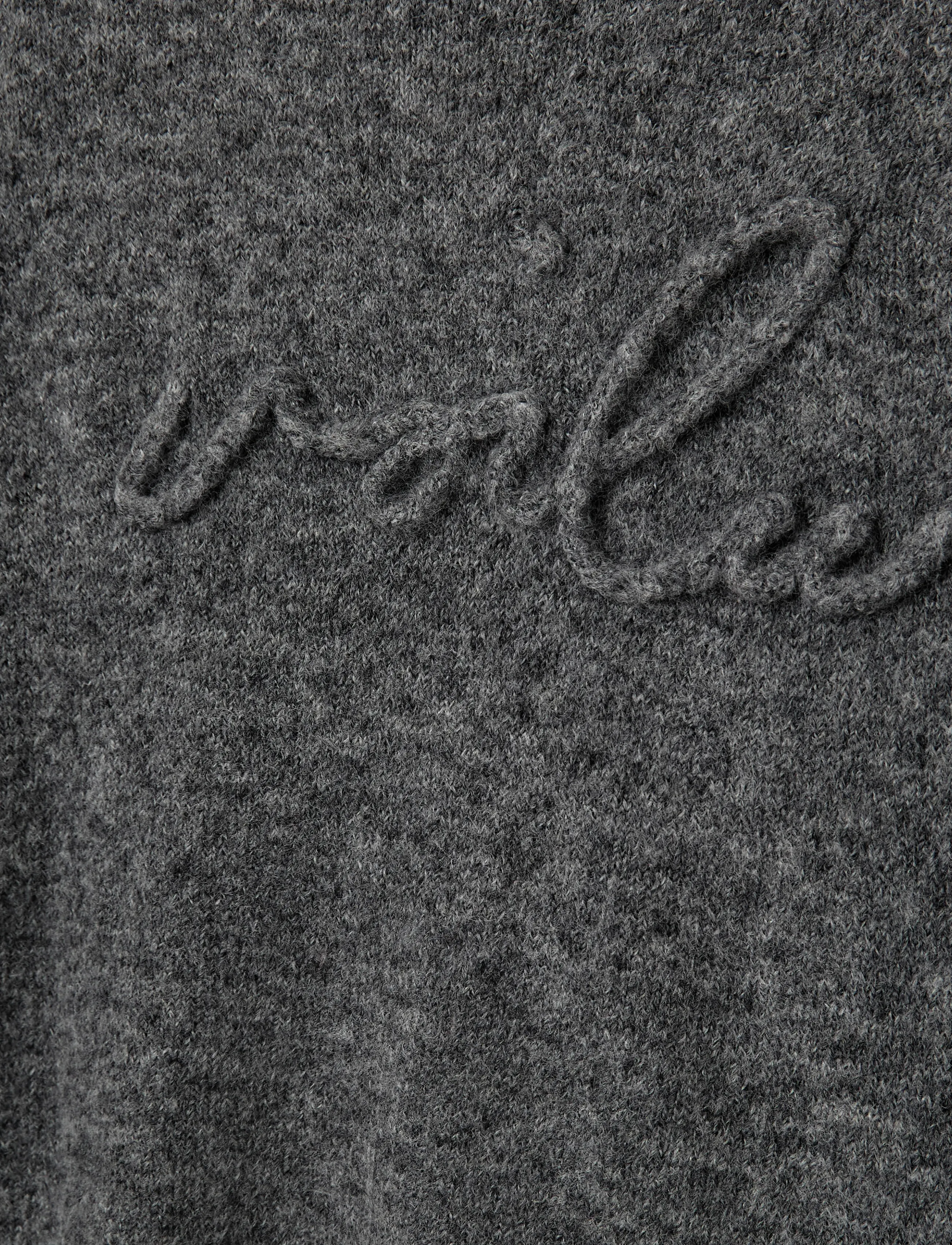 Sofie Schnoor Young - MINNIKSY KNIT - dark grey melange - 2