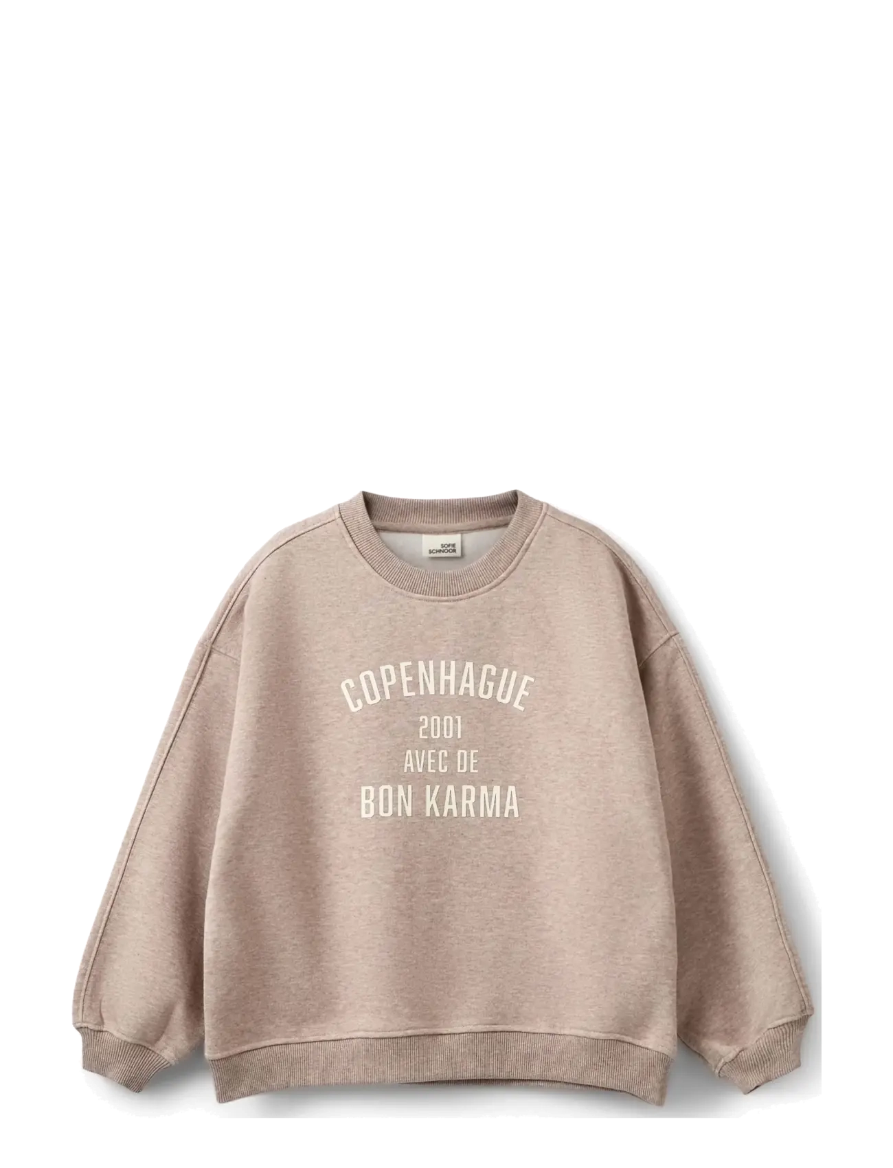 Sofie Schnoor Young ELINSY SWEATSHIRT - Teens 140-176 - BROWN MELANGE / brown