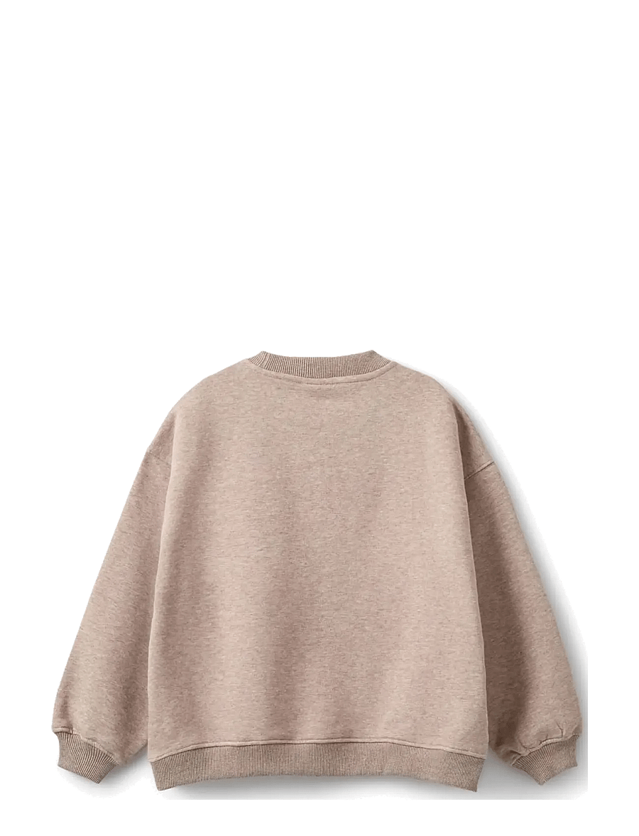 Sofie Schnoor Young - ELINSY SWEATSHIRT - sweatshirts - brown melange - 1
