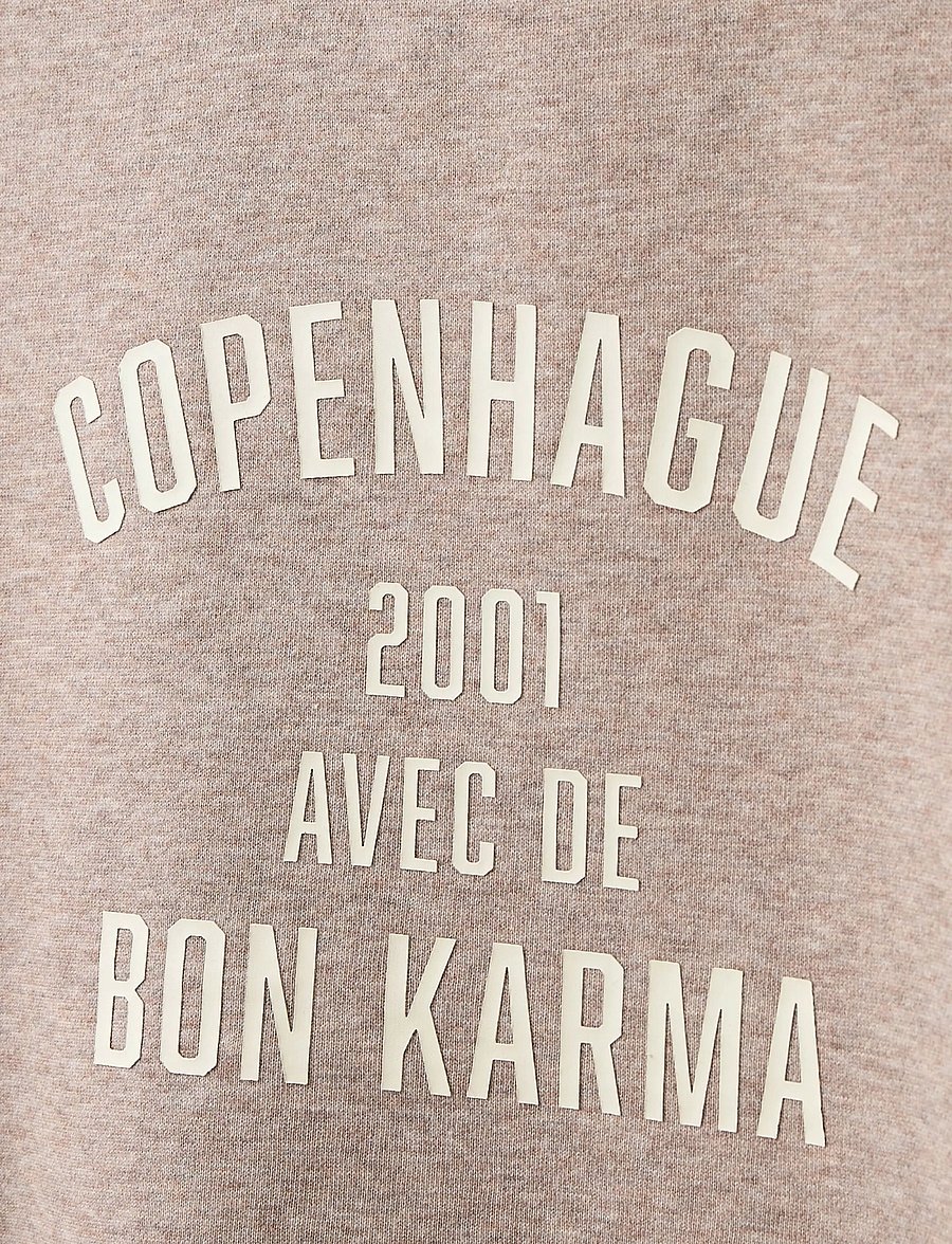 Sofie Schnoor Young - ELINSY SWEATSHIRT - sweatshirts - brown melange - 2