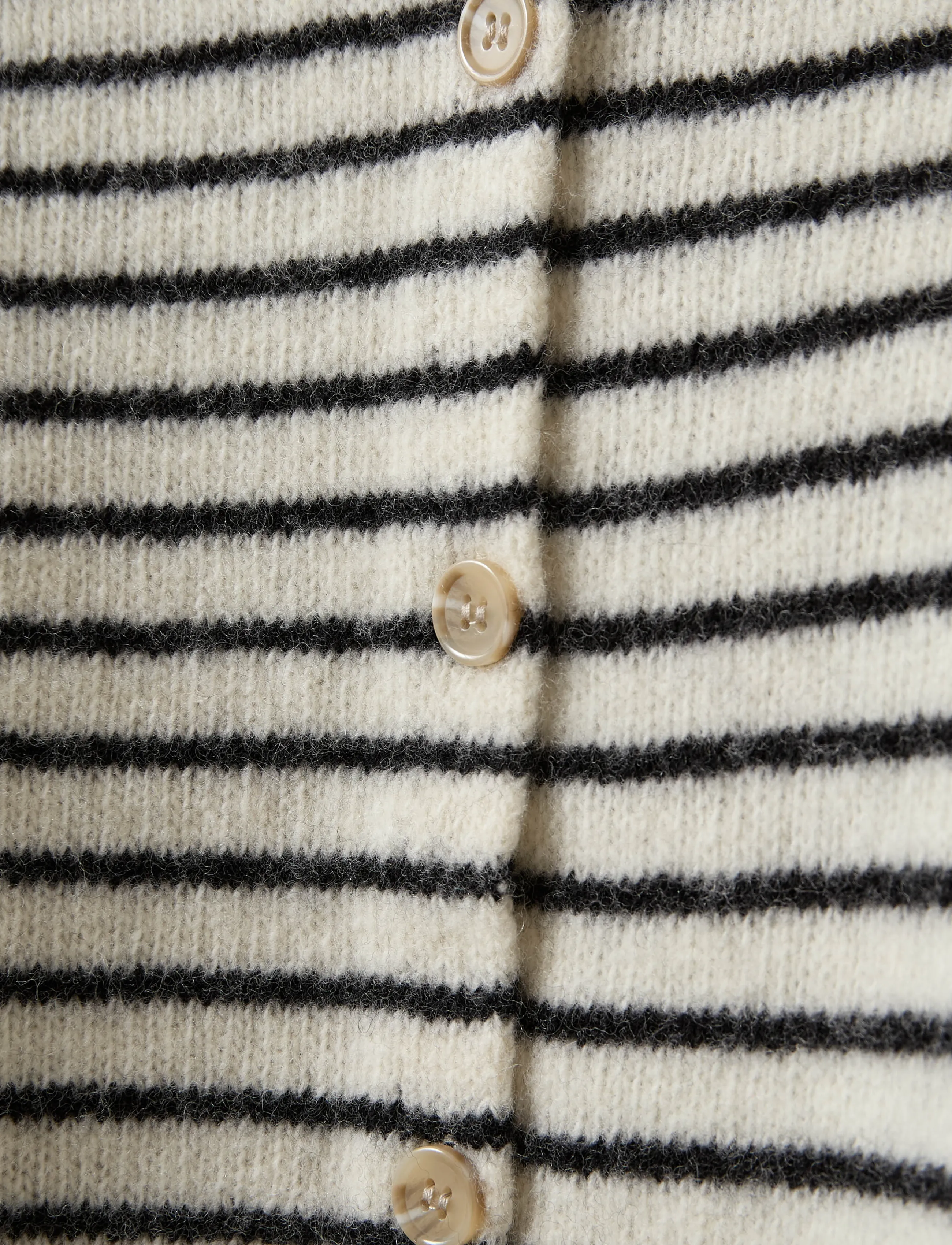 Sofie Schnoor Young - CISSESY CARDIGAN - cardigans - off white striped - 2
