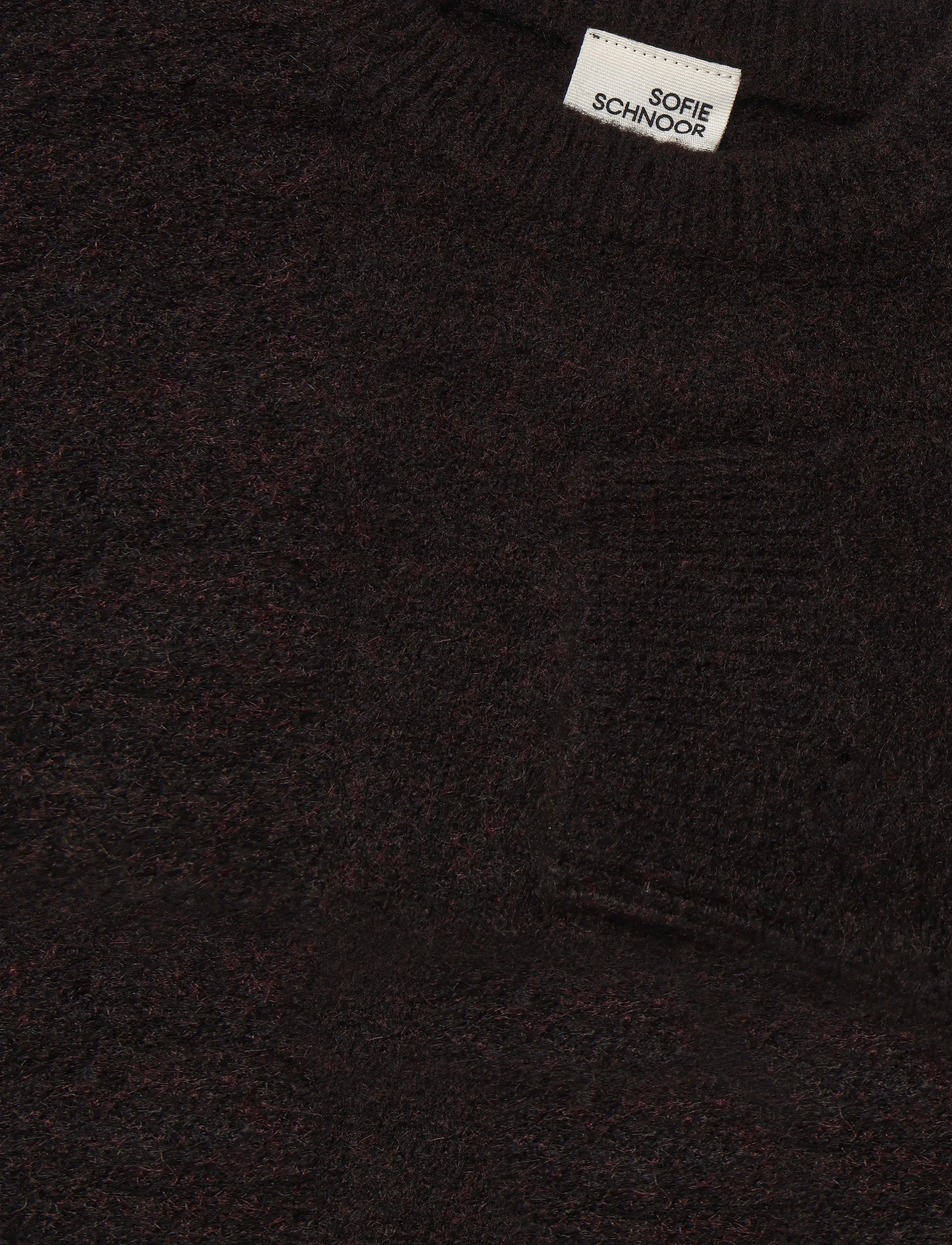 Sofie Schnoor Young - MAGNASY KNIT - stickade tröjor - dark brown - 2
