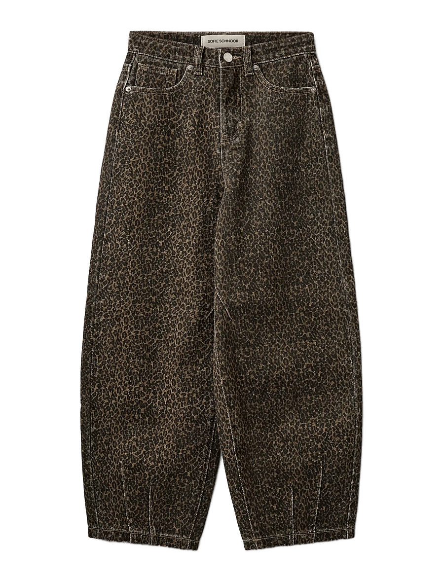 Sofie Schnoor Young - HavanaSY Jeans - loose jeans - leopard - 0