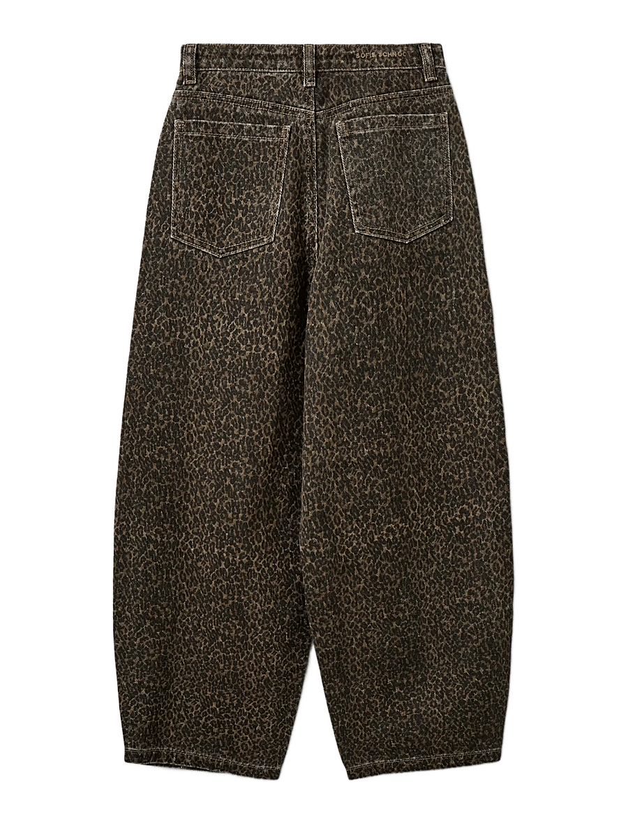 Sofie Schnoor Young - HavanaSY Jeans - loose jeans - leopard - 1