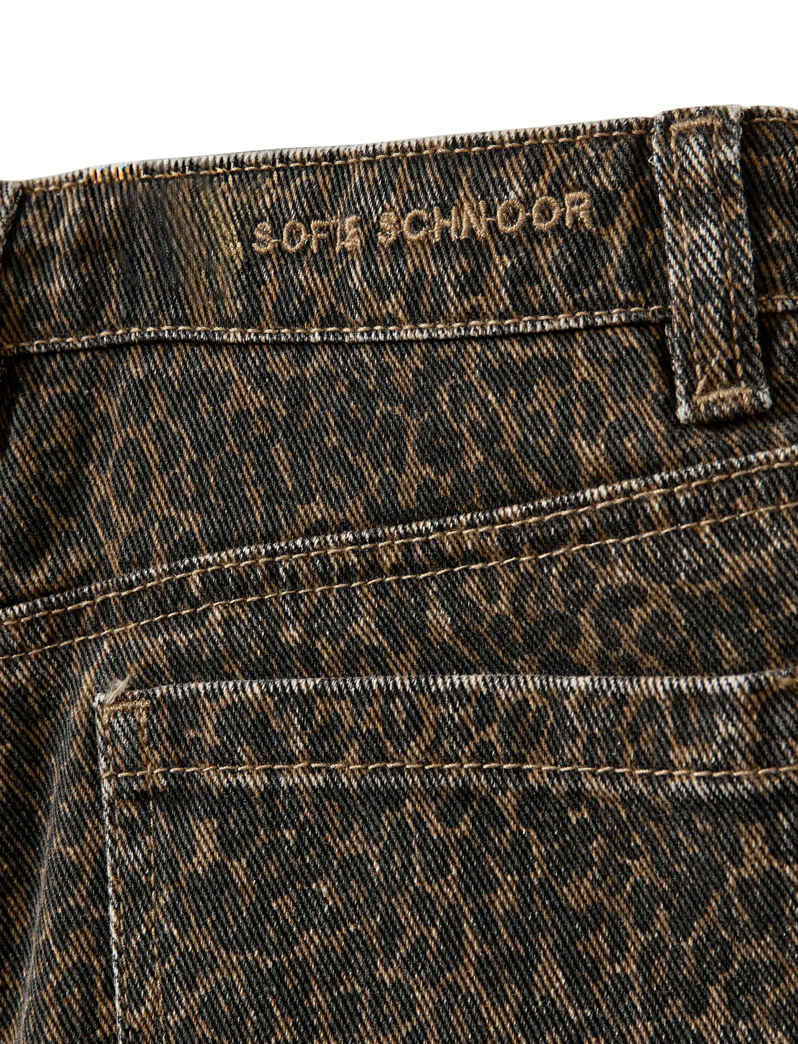 Sofie Schnoor Young - HavanaSY Jeans - loose jeans - leopard - 2