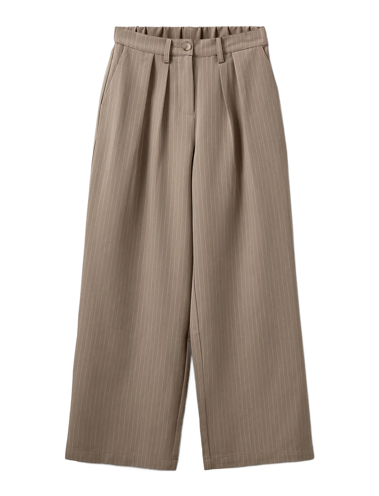 MALINASY TROUSERS - BEIGE STRIPED