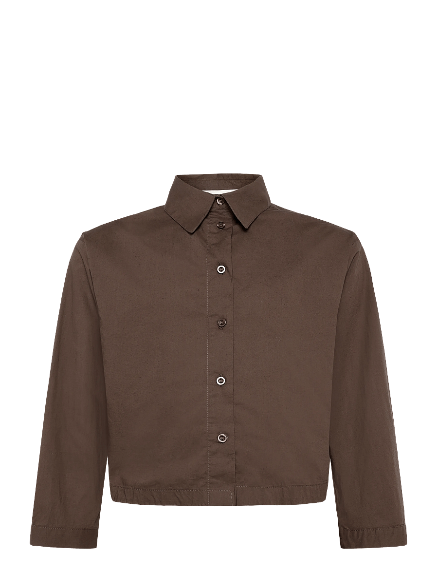 Sofie Schnoor Young - SYLVIASY SHIRT - langärmlige hemden - brown - 0