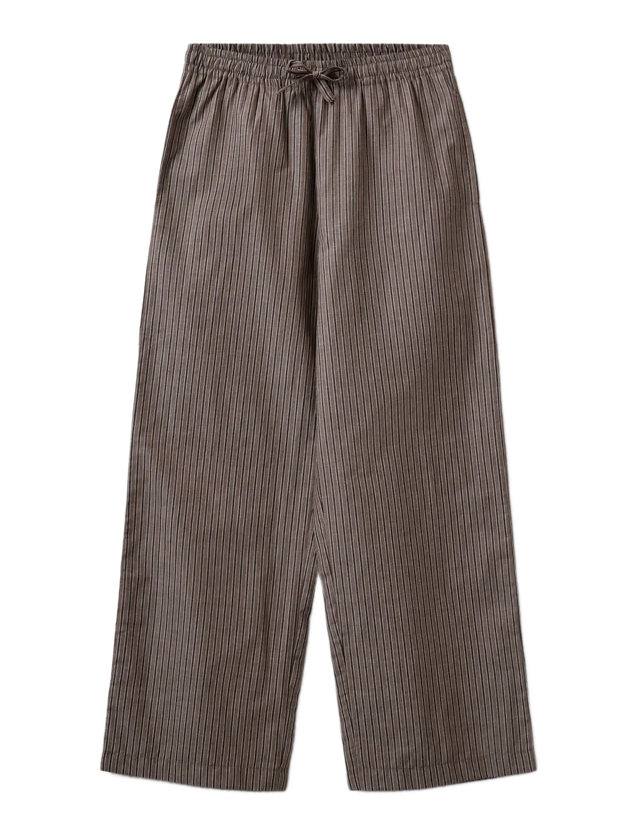 Sofie Schnoor Young AbigaleSY Trousers - Bukser - BROWN STRIPED / brown