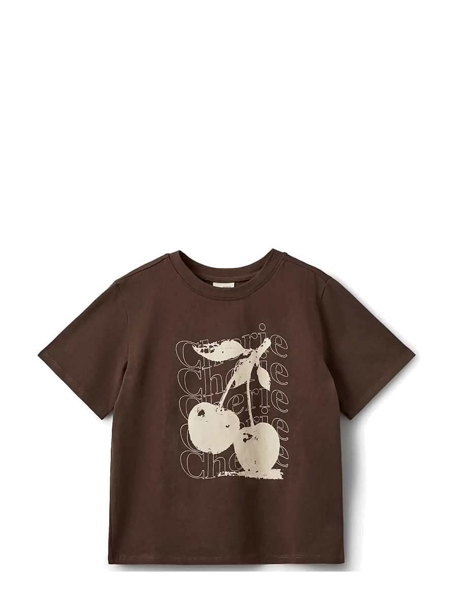 Sofie Schnoor Young - ZENASY T-SHIRT - kurzärmelige - brown - 0