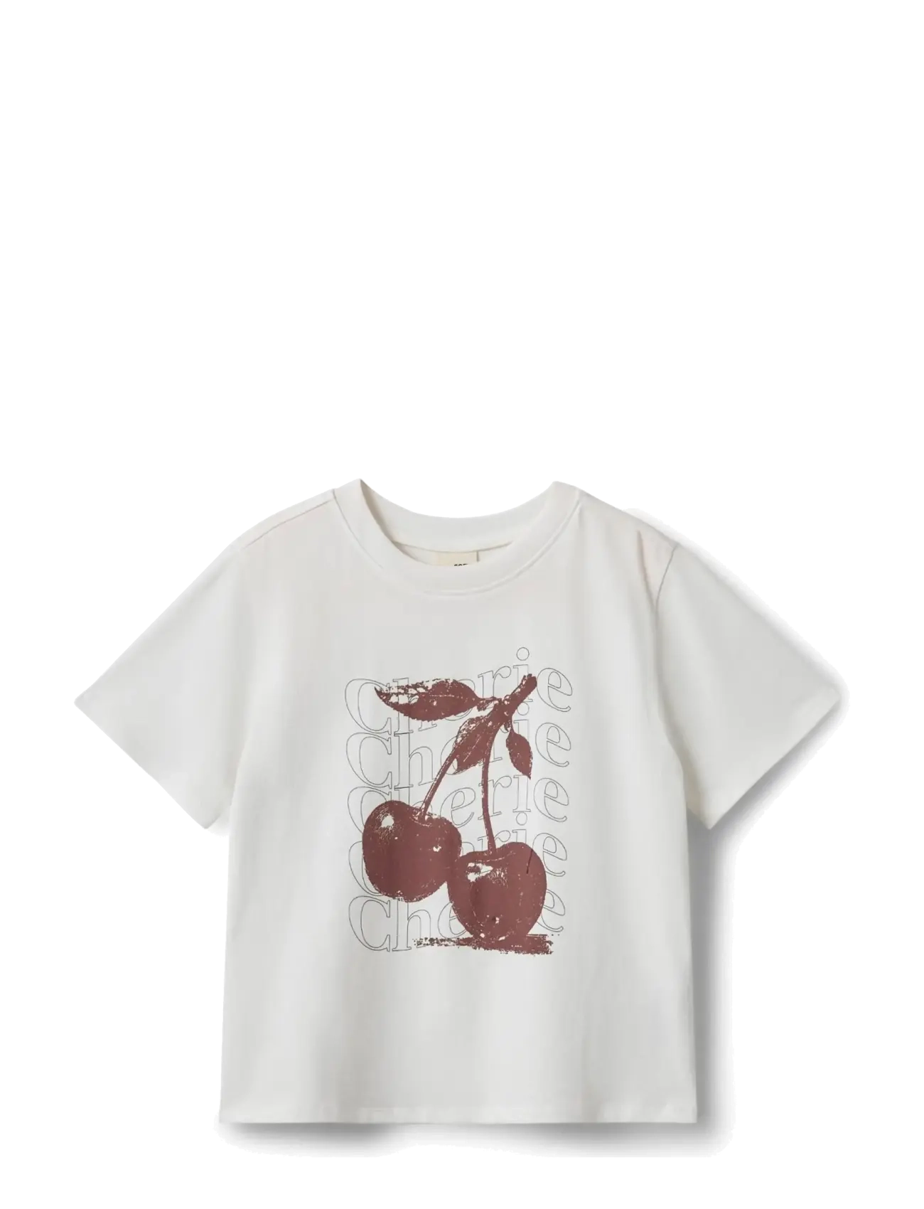 Sofie Schnoor Young Zenasy T-Shirt, 128, T-shirts, Creme - Short-sleeved, Kinder