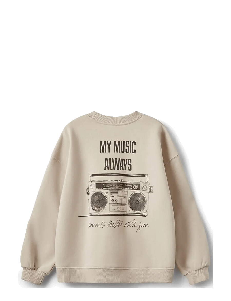 Sofie Schnoor Young - ELINSY SWEATSHIRT - sweatshirts - fog - 1