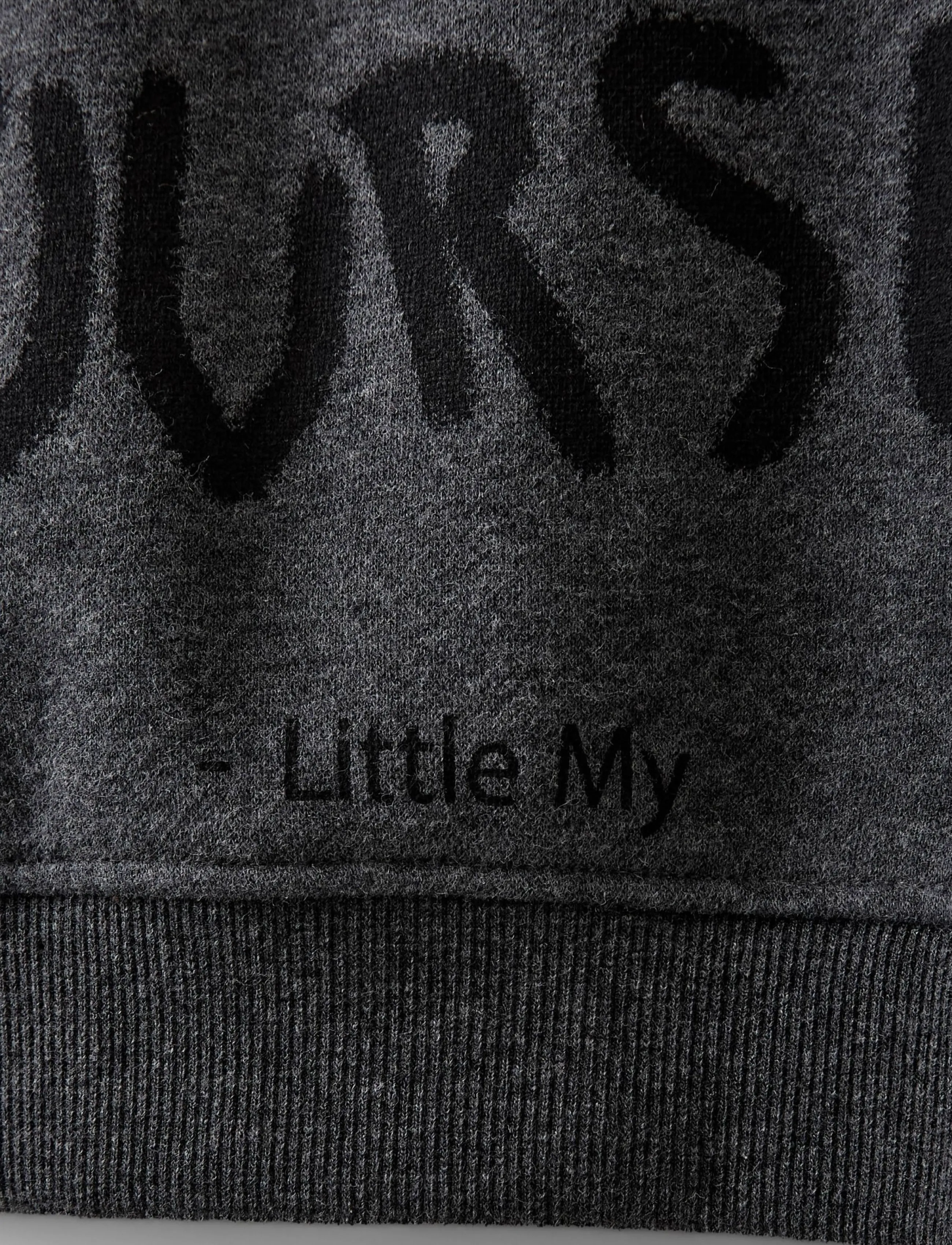 Sofie Schnoor Young - ElinSY Moomin Sweatshirt - dark grey melange - 2