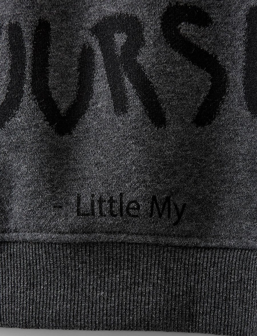 Sofie Schnoor Young - ElinSY Moomin Sweatshirt - sweatshirts - dark grey melange - 2