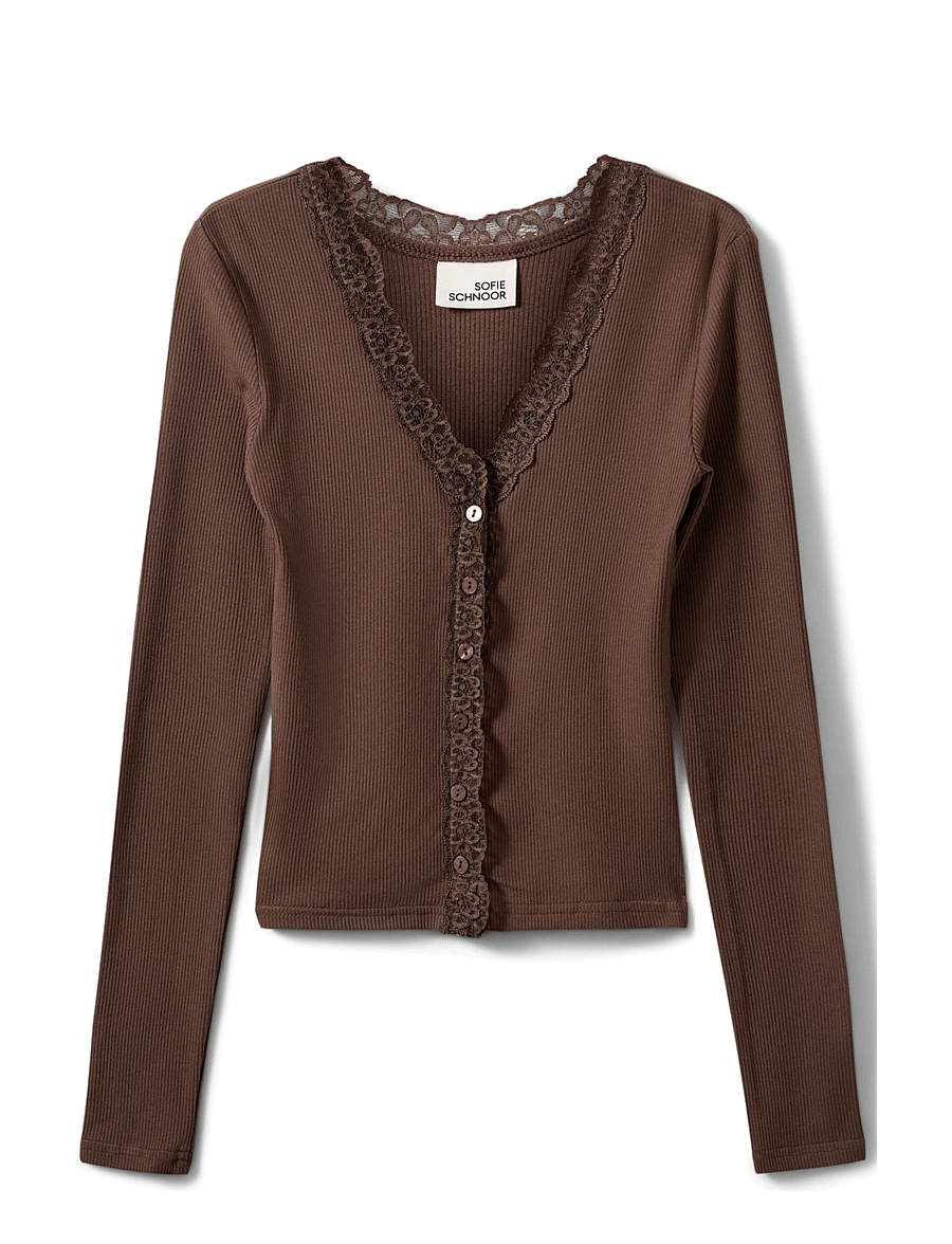 Sofie Schnoor Young - ANYIASY CARDIGAN - kardiganid - brown - 0