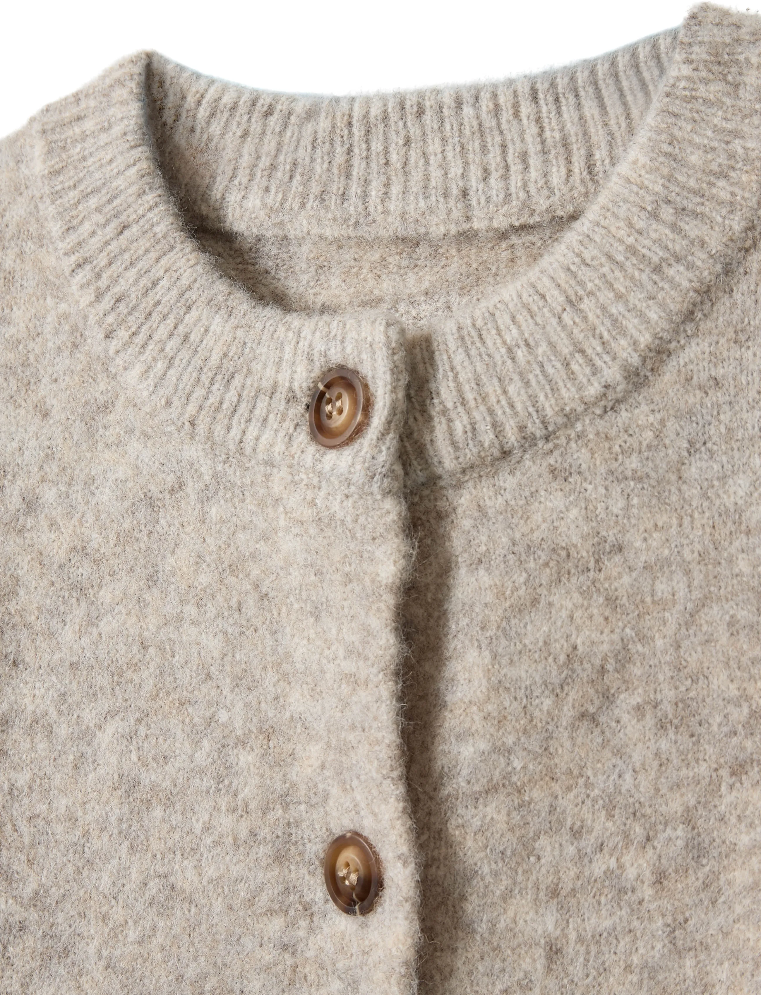 Sofie Schnoor Young - MAURASY CARDIGAN - kardiganid - beige melange - 2