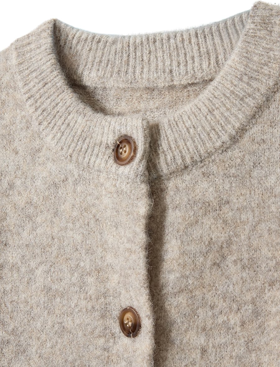 Sofie Schnoor Young - MAURASY CARDIGAN - kardiganid - beige melange - 2