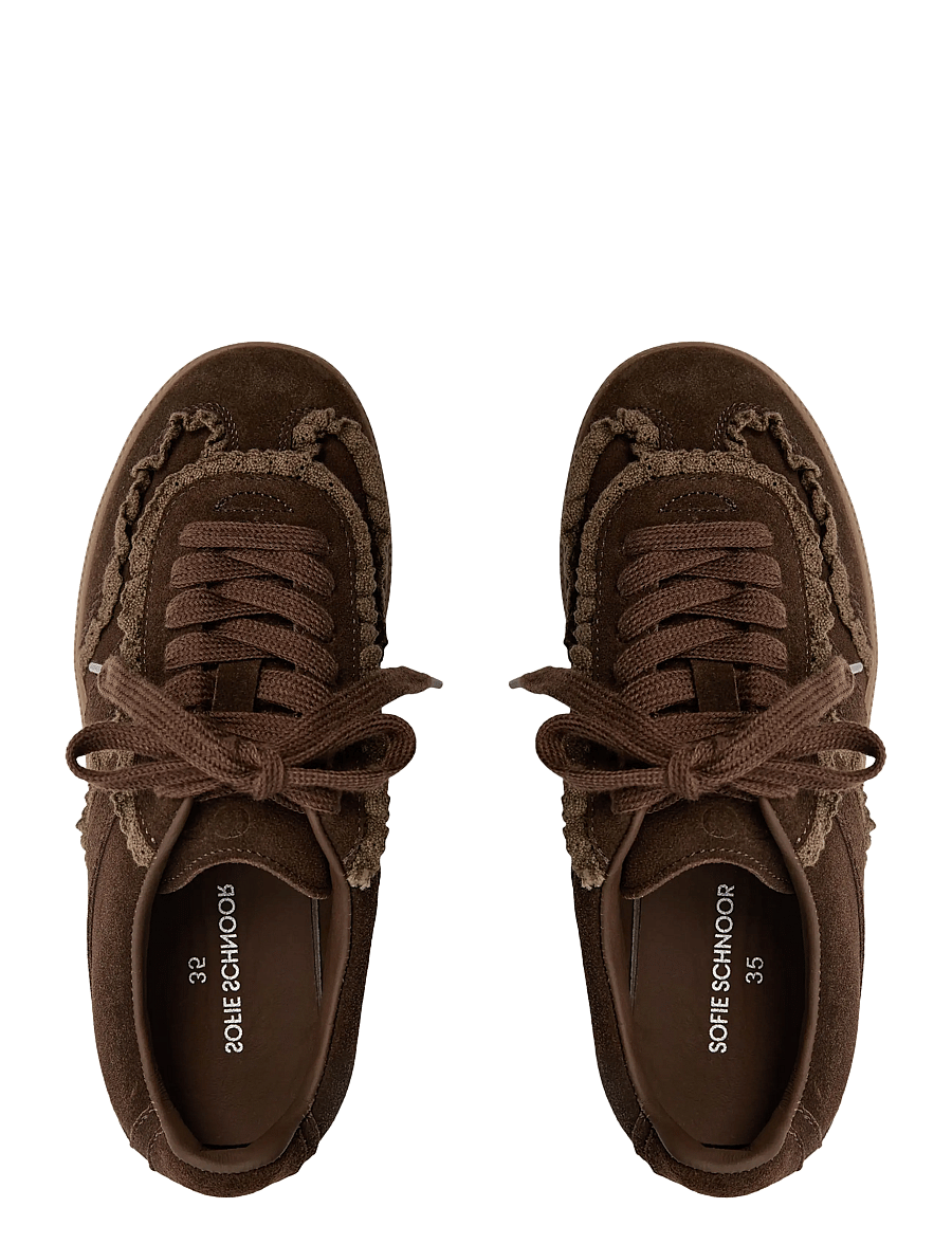 Sofie Schnoor Young - EVIASY SNEAKER - niedriger schnitt - dark brown - 4