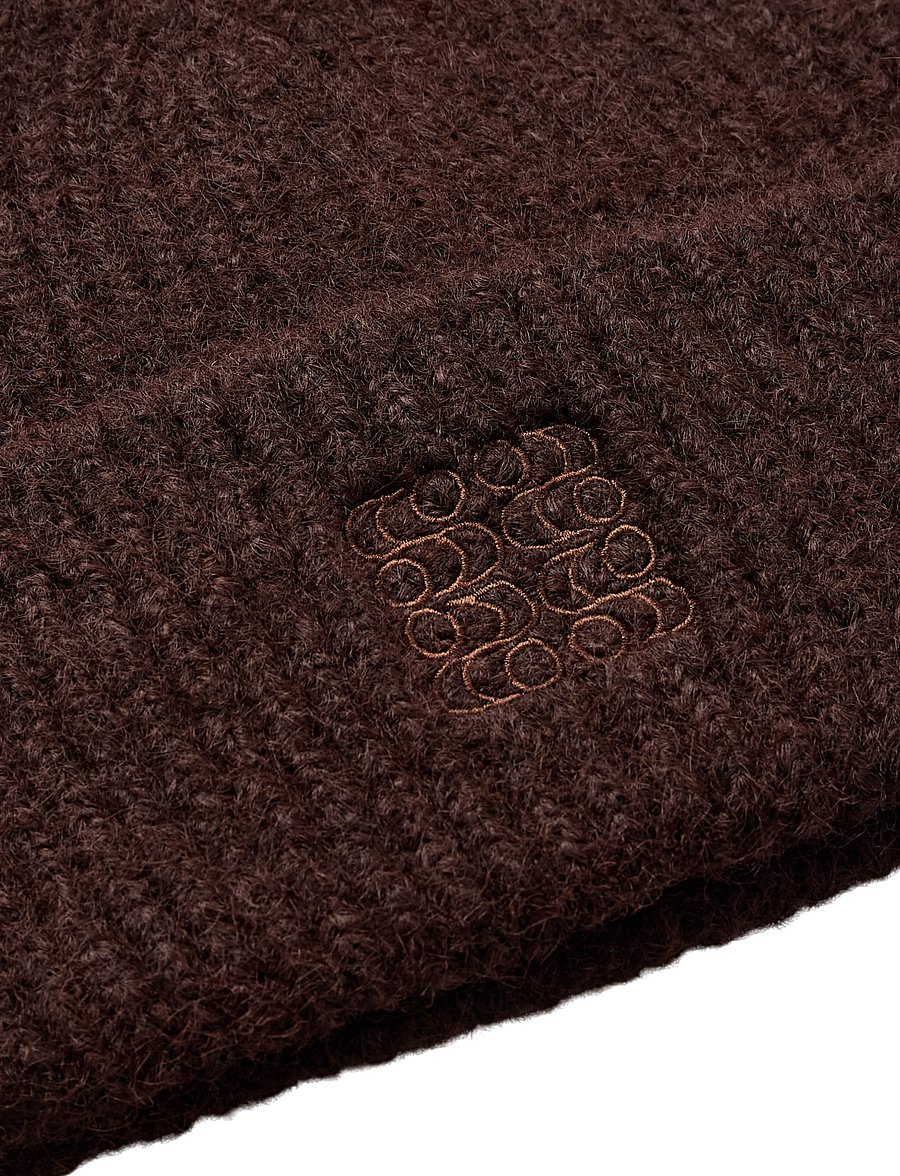 Sofie Schnoor Young - GABINESY BEANIE - beanies - dark brown - 2