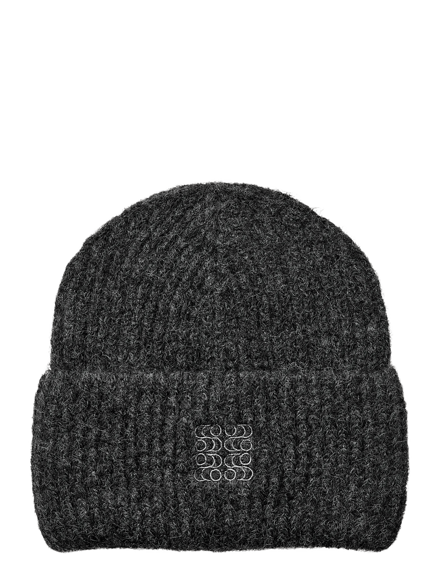 Sofie Schnoor Young - GABINESY BEANIE - beanies - dark grey melange - 0