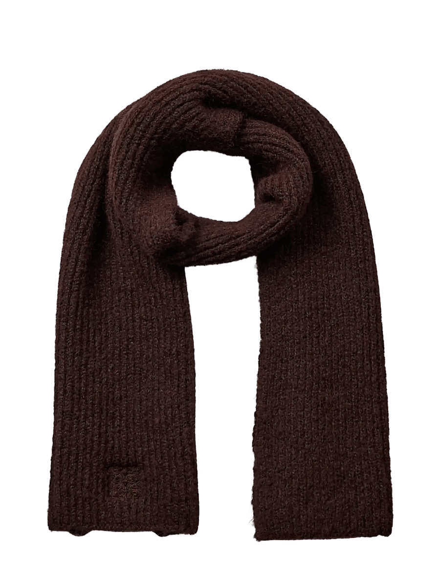 Sofie Schnoor Young - ODETTESY SCARF - winteraccessoires - dark brown - 0