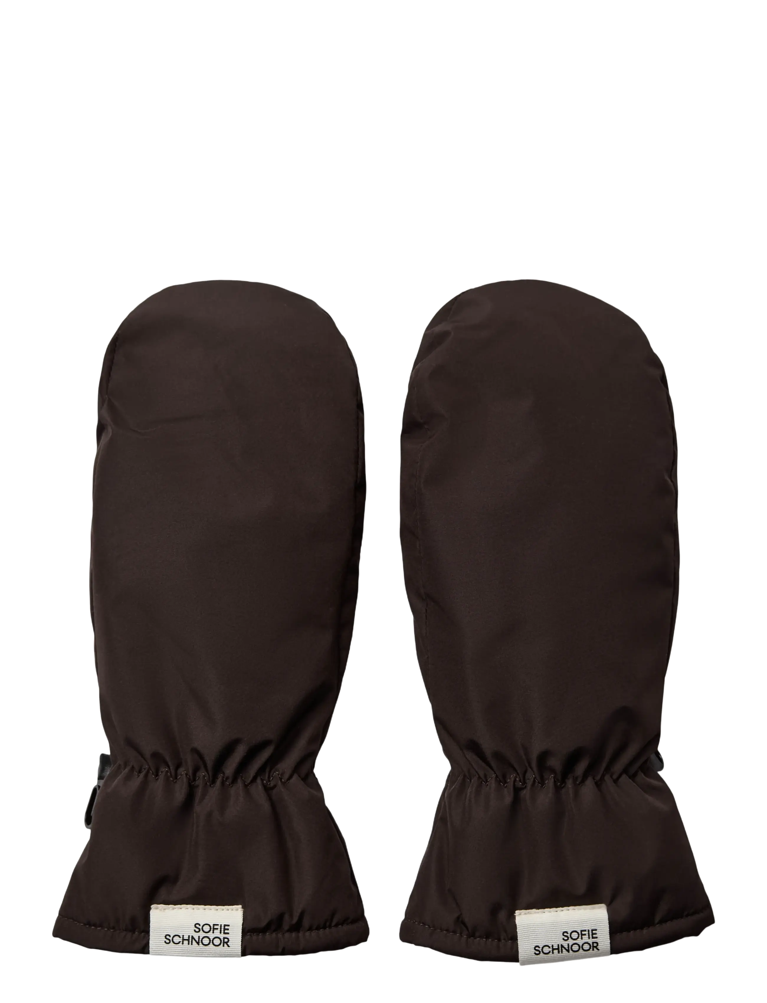 Sofie Schnoor Young - NOVIESY MITTENS - gloves - dark brown - 1