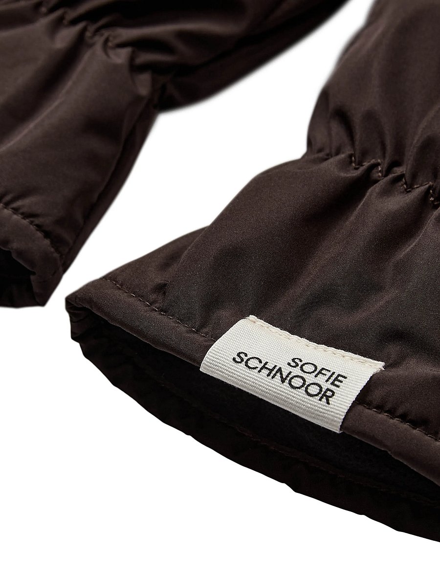 Sofie Schnoor Young - NOVIESY MITTENS - gloves - dark brown - 2