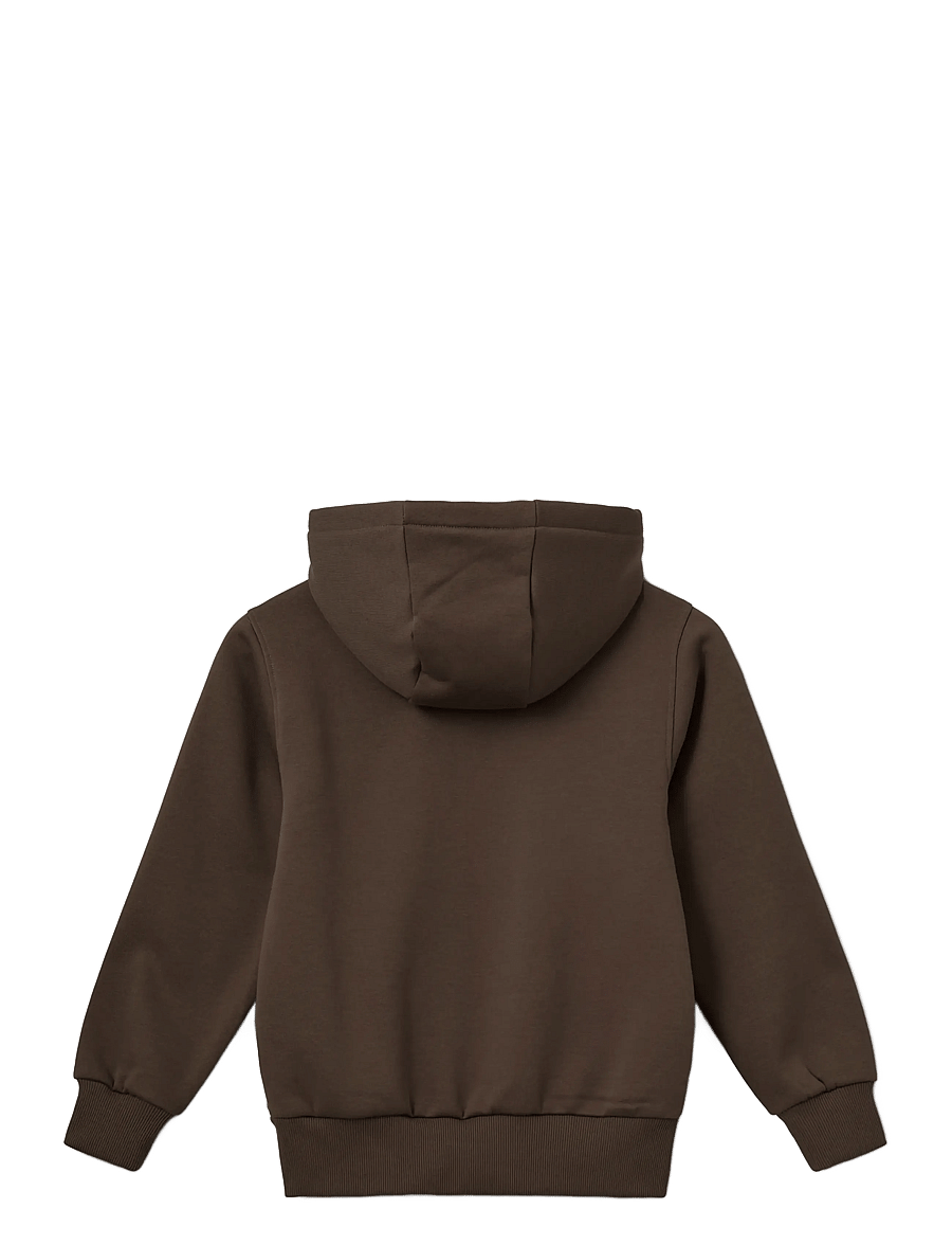Sofie Schnoor Young - SIMONASY HOODIE - huvtröjor - dark brown - 1