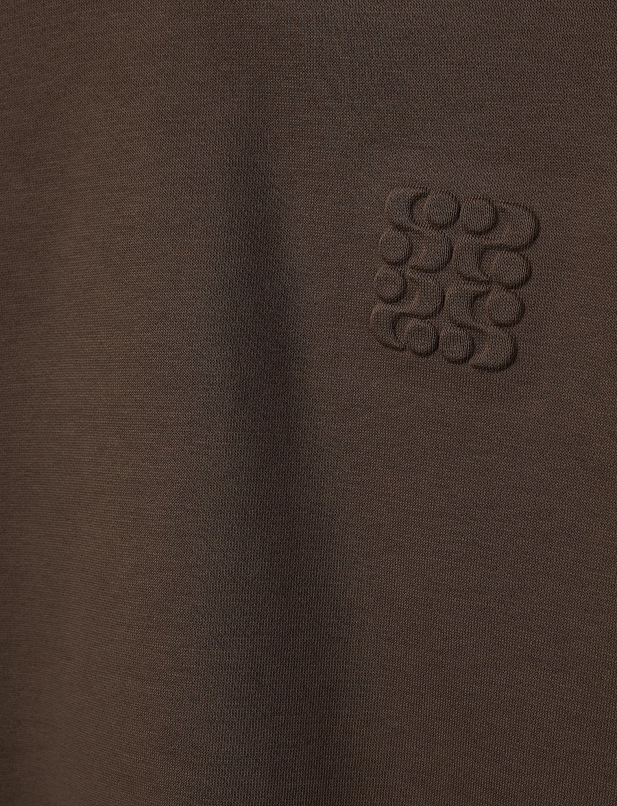 Sofie Schnoor Young - SIMONASY HOODIE - huvtröjor - dark brown - 2