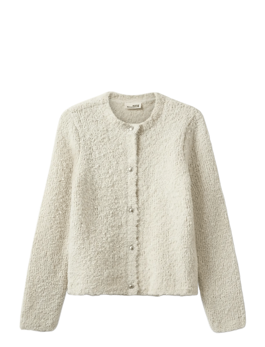 Sofie Schnoor Young - KYRASY CARDIGAN - cardigans - off white - 0
