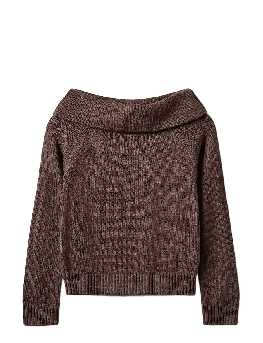 Sofie Schnoor Young - SAWASY KNIT - stickade tröjor - brown - 0