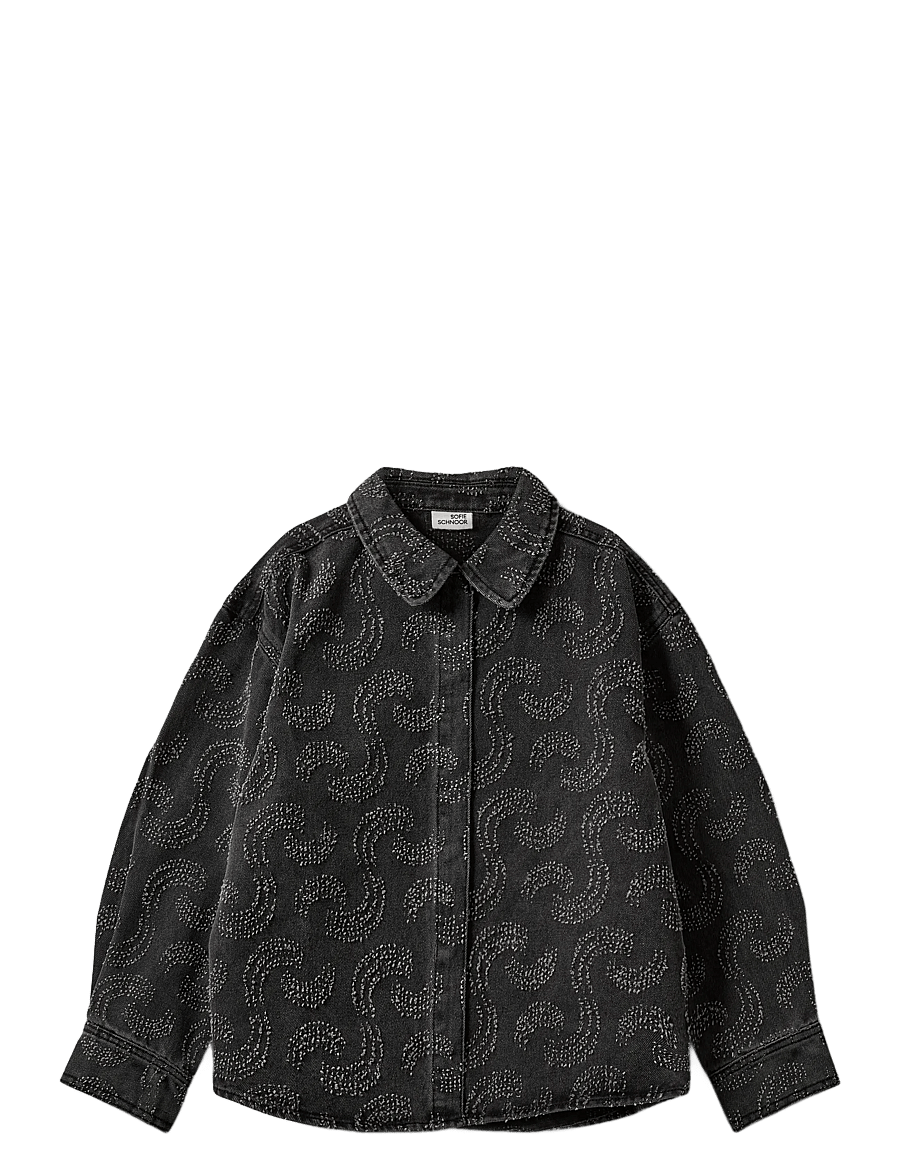 Sofie Schnoor Young - NASHSY SHIRT - langærmede skjorter - grey - 0
