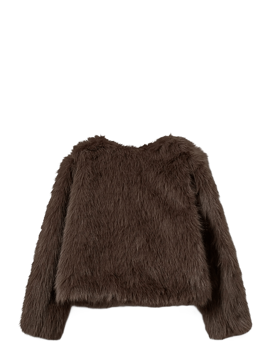 Sofie Schnoor Young - FULLASY JACKET - faux fur - l brown - 1