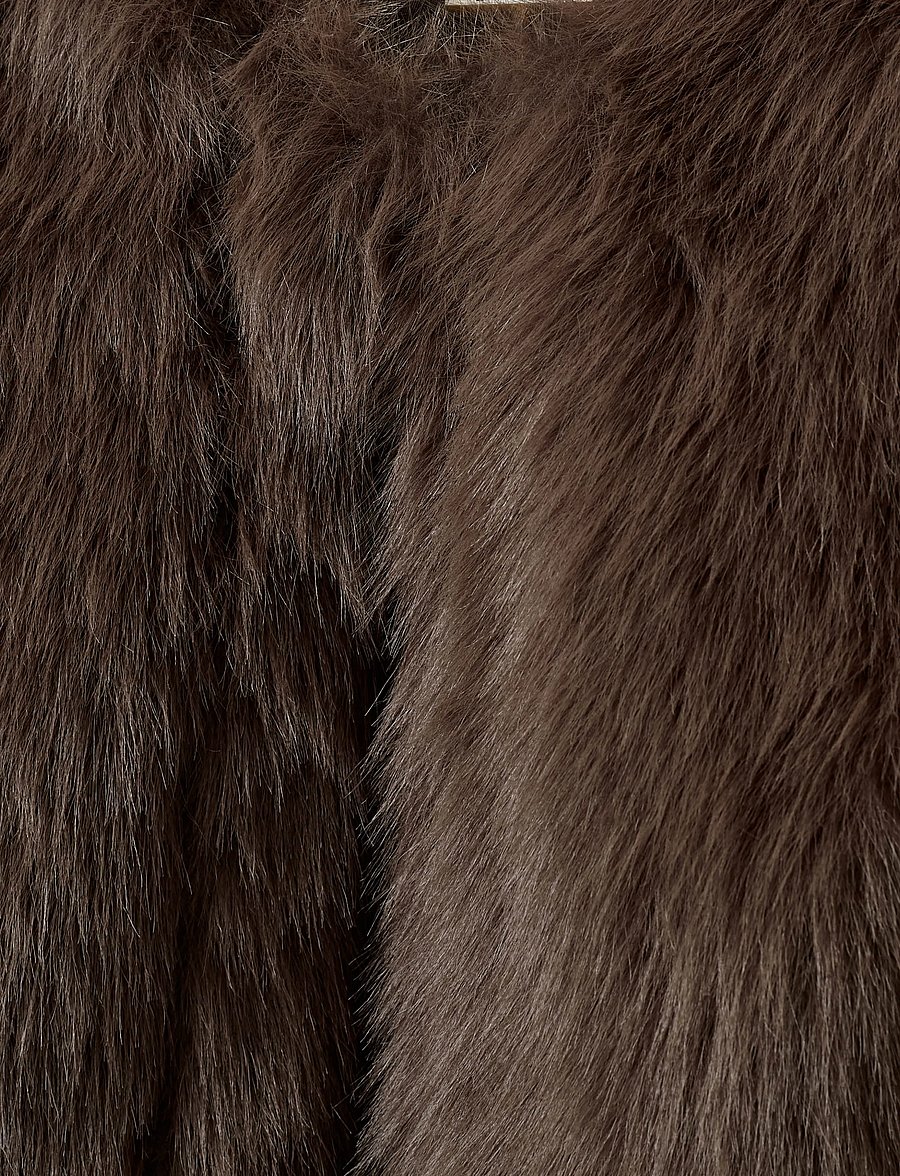 Sofie Schnoor Young - FULLASY JACKET - faux fur - l brown - 2